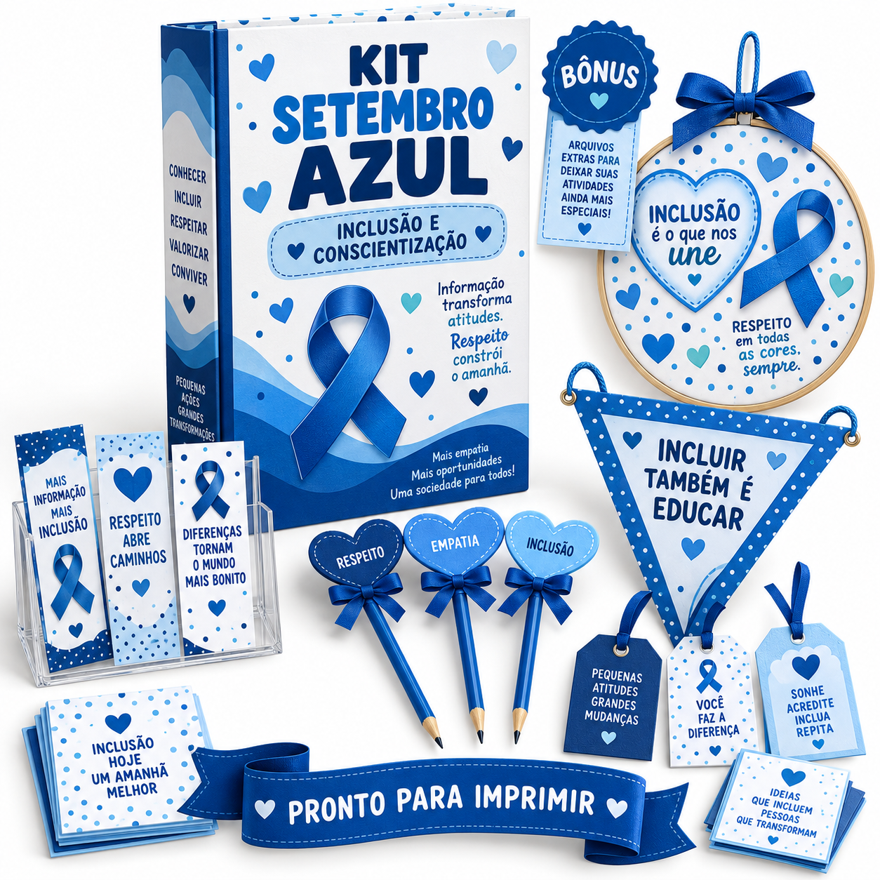 Kit Setembro Azul